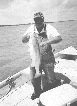 Joe with fish