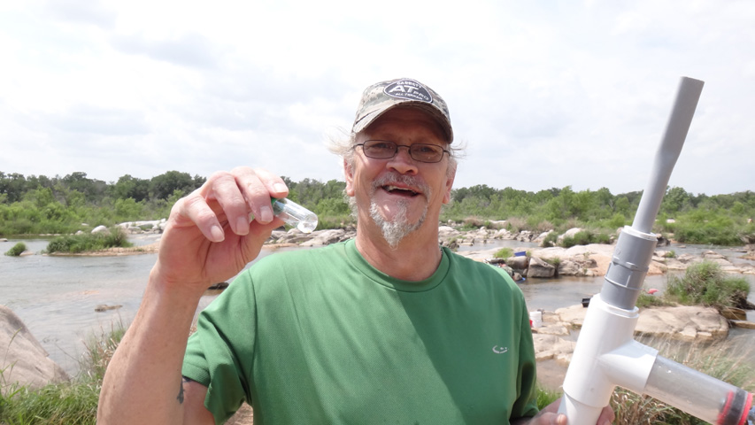 This .9 gram nugget was found by Michael Ballard at the April 2012 Halliburton Outing