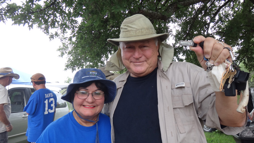 Gold found at the mouth of the Rio Grande in South Texas by Ruben and Bertie Caballero, Sr.